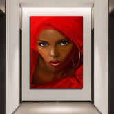 Toile - African Red